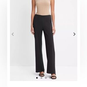 Vince High-Waist Bias Pant Black